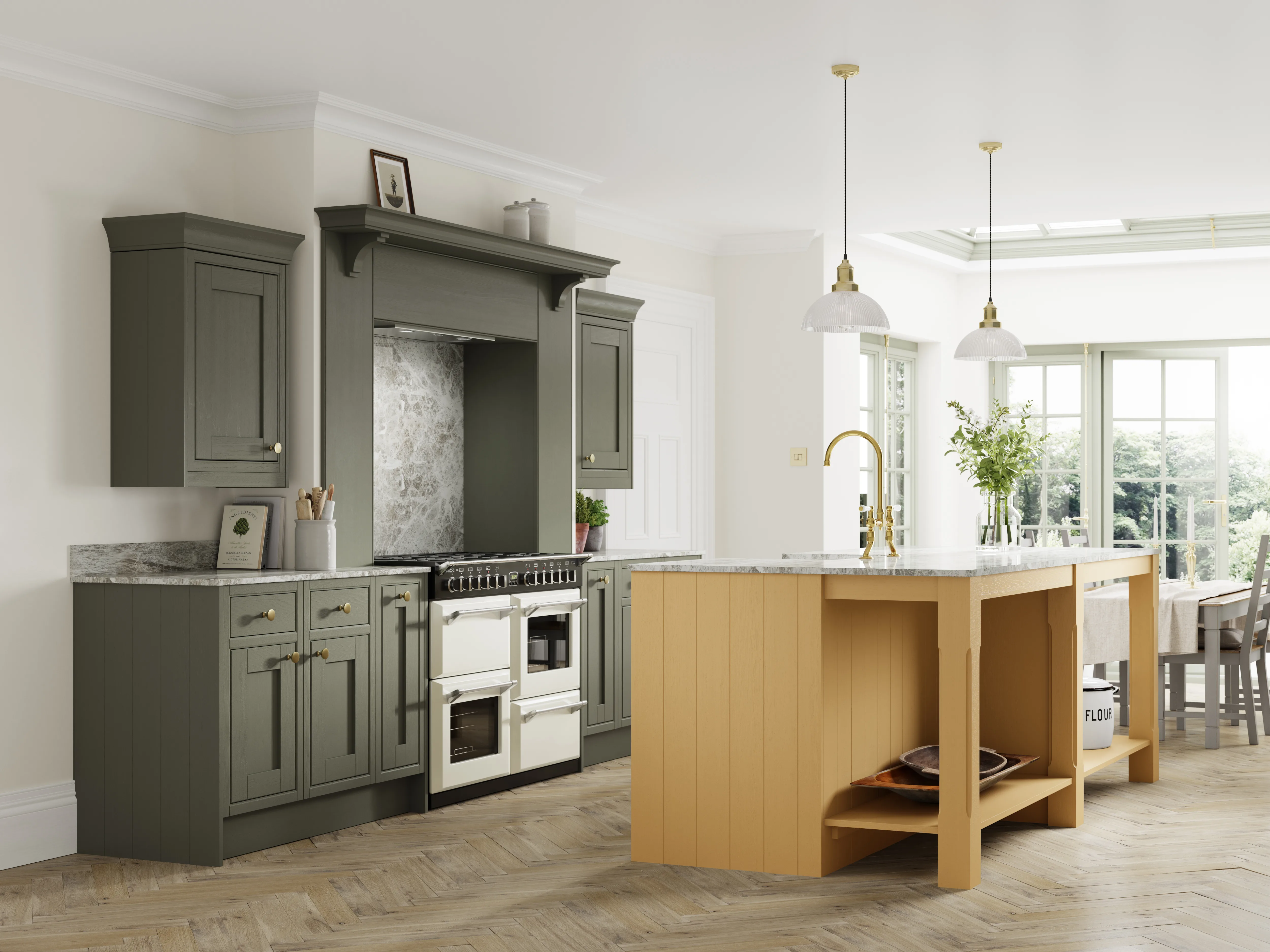 New England kitchen by Bentley Kitchens
